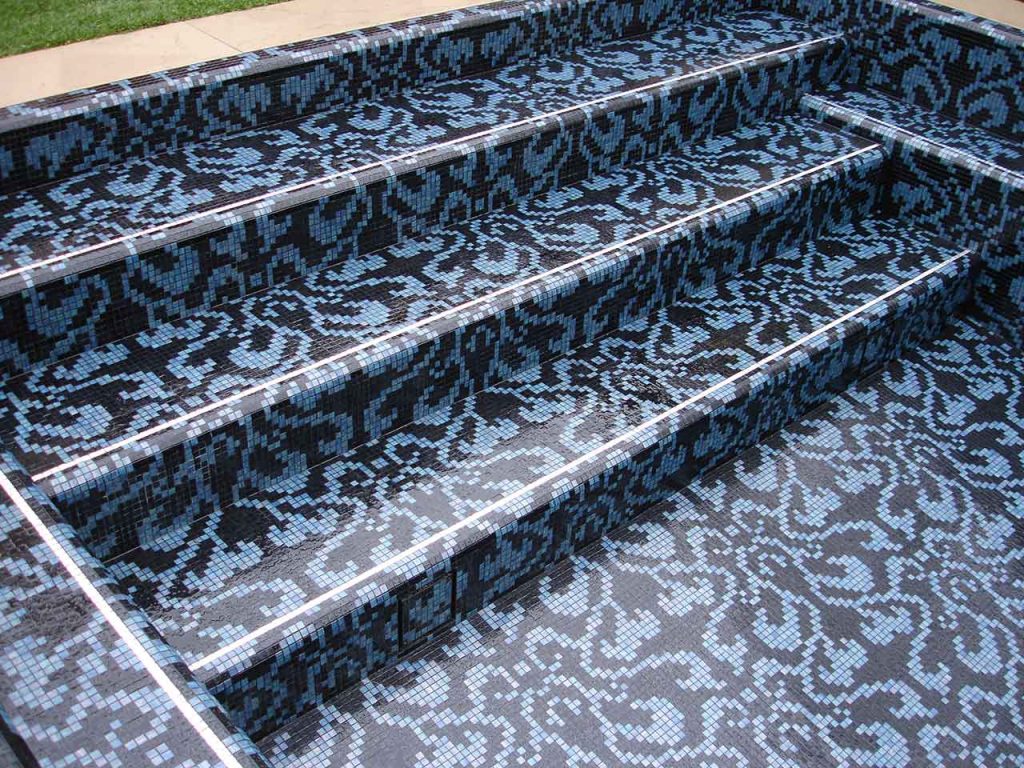 Bisazza Glass Tile Pool - Rock Solid TIle, Jimmy Reed