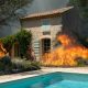 No Water, No Help: Californians Use Pools to Fight Fires