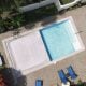 Drone photo of a Covercare Pool Cover