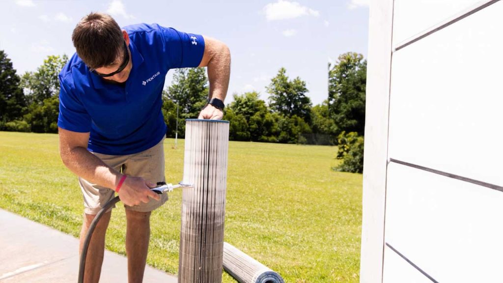 The right filter cartridge replacement can extend the time between cleaning cycles