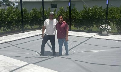 Latham Teams With Olympic Gold Medalist Bode Miller to Promote Pool Safety