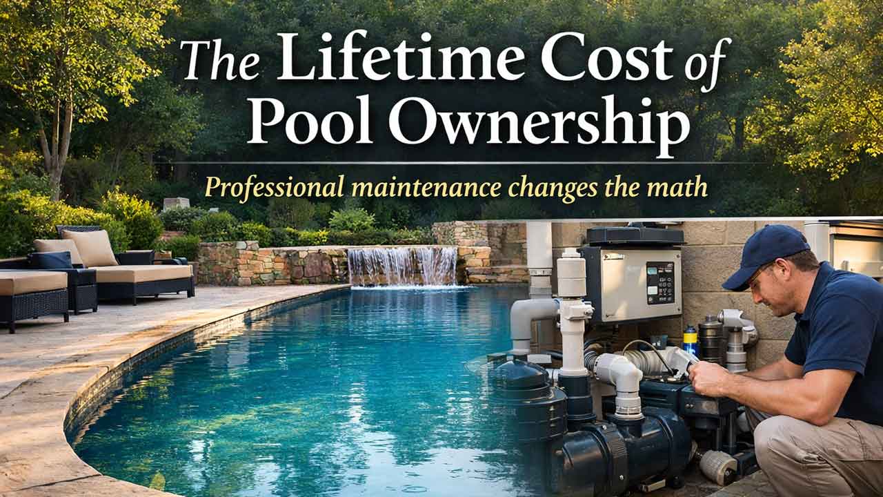 The Lifetime Cost of Pool Ownership - Professional Maintenance Changes The Math