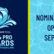 Pentair Pool Pro Awards 2024 logo and text saying nominations open Sept 4th